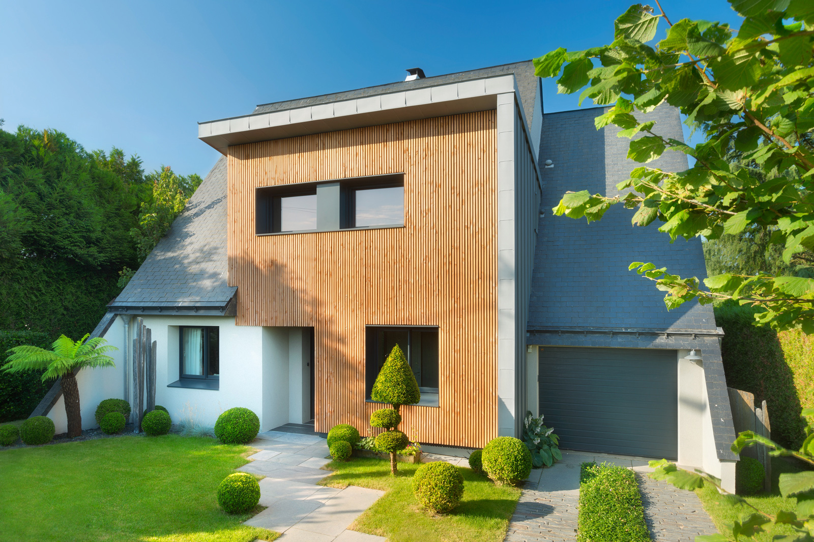 Extension de maison bois à Mauves sur Loire